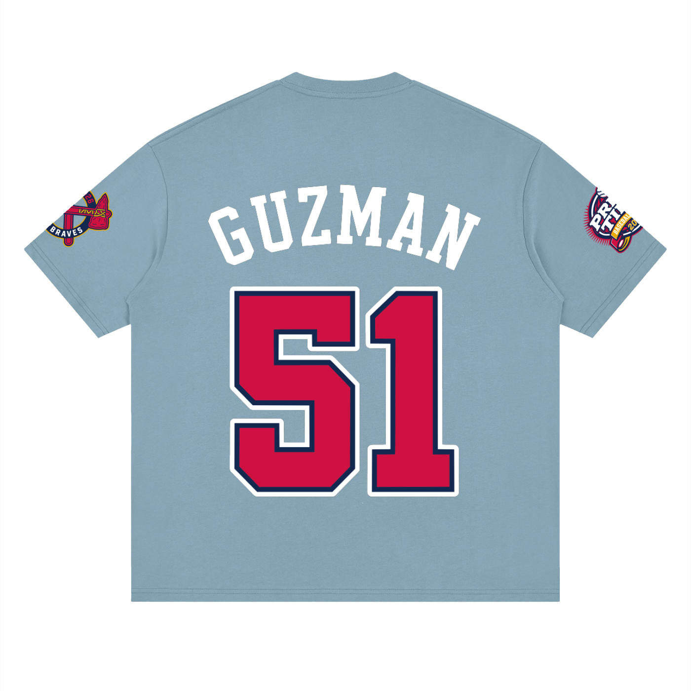 Angel "Bori" Guzman #51 - Jersey Braves