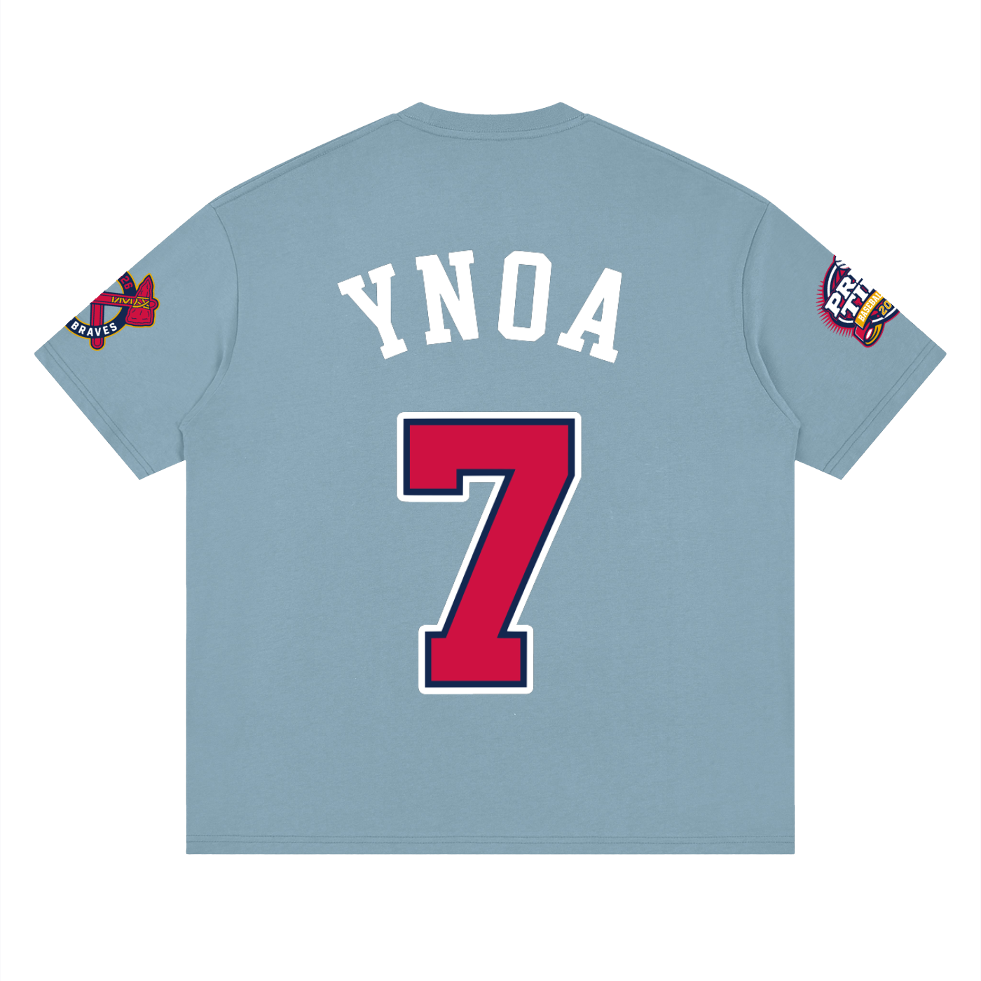Jonathan Ynoa #7 - Jersey Braves