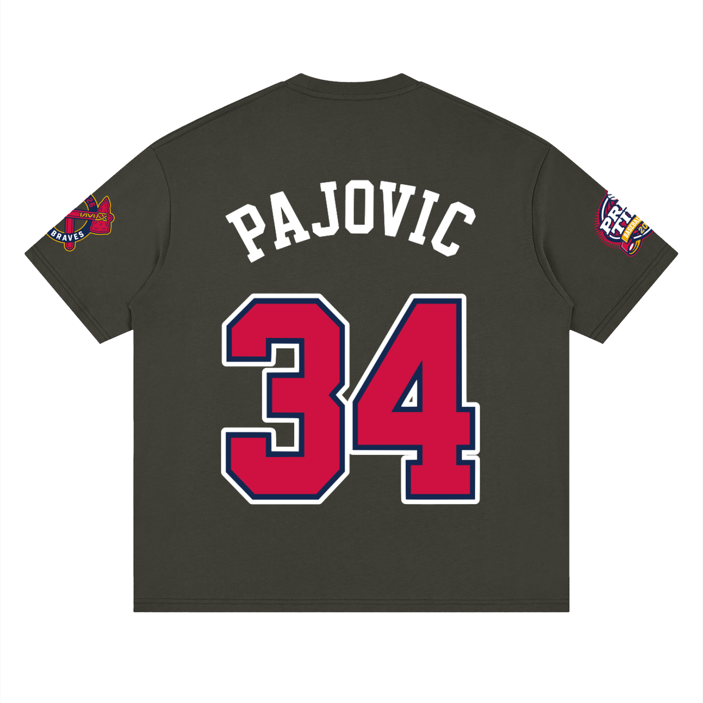 Donny Pajovic #34 - Jersey Braves