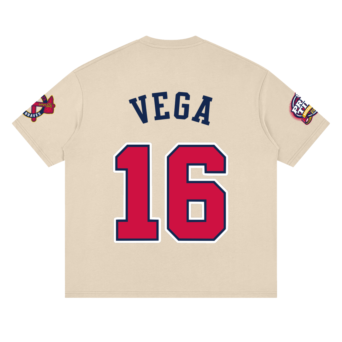 Alvin Vega #16 - Jersey Braves