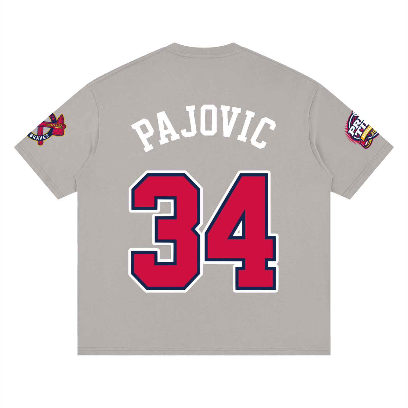 Donny Pajovic #34 - Jersey Braves