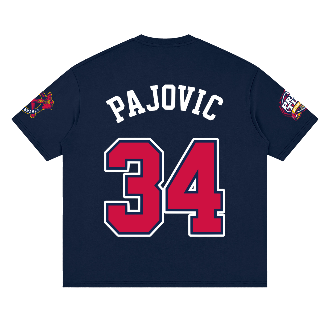 Donny Pajovic #34 - Jersey Braves