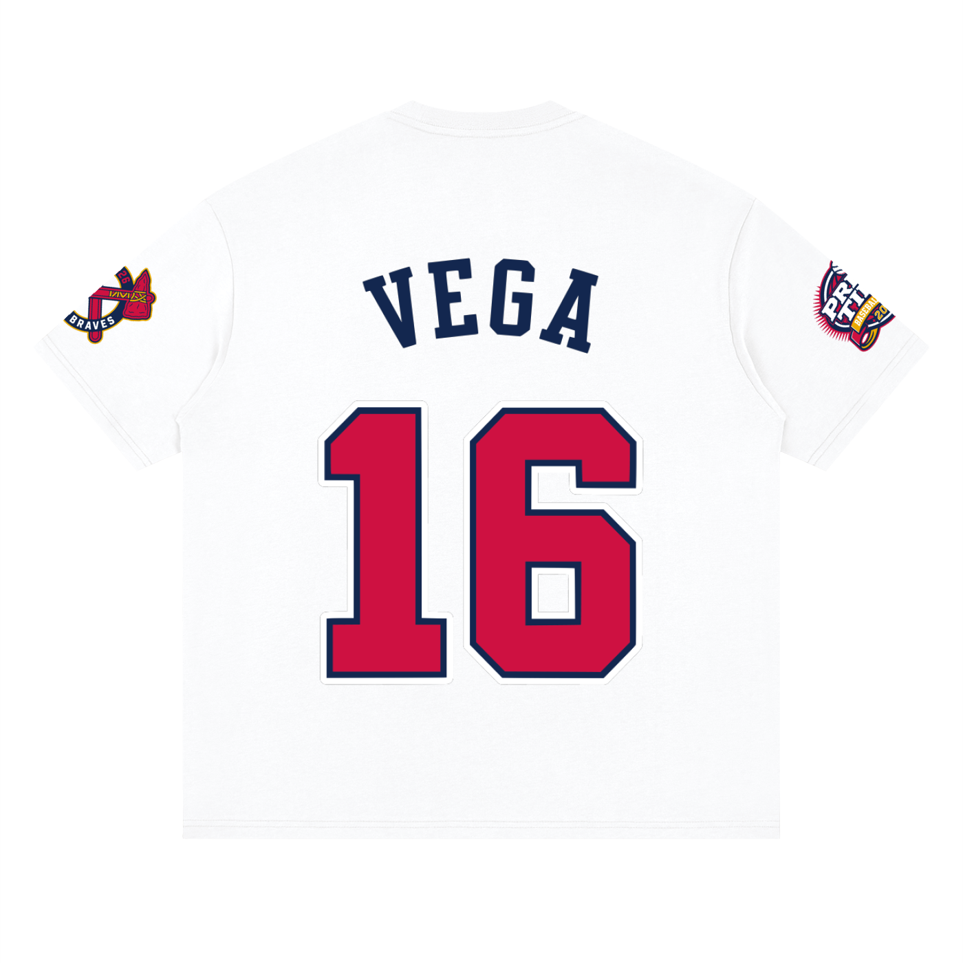 Alvin Vega #16 - Jersey Braves