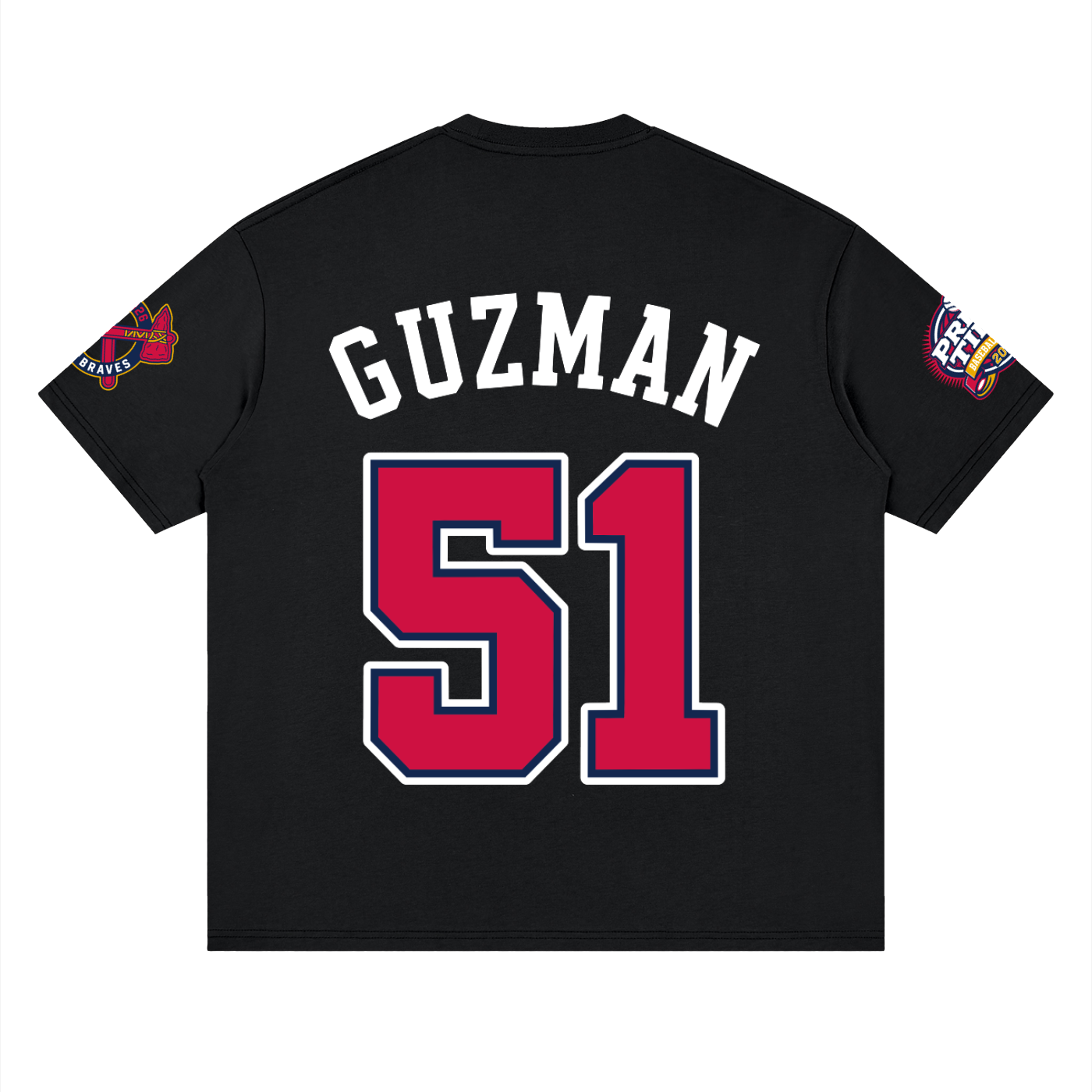 Angel "Bori" Guzman #51 - Jersey Braves