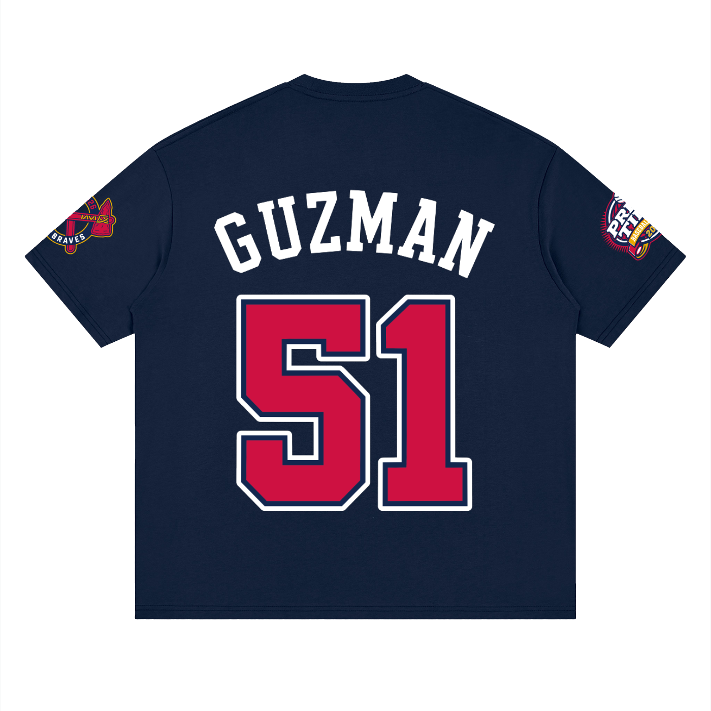 Angel "Bori" Guzman #51 - Jersey Braves