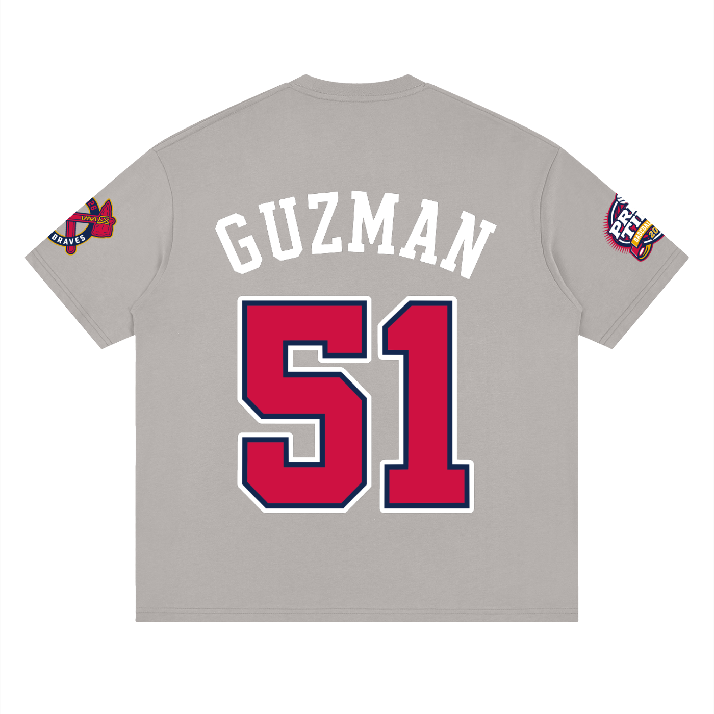 Angel "Bori" Guzman #51 - Jersey Braves