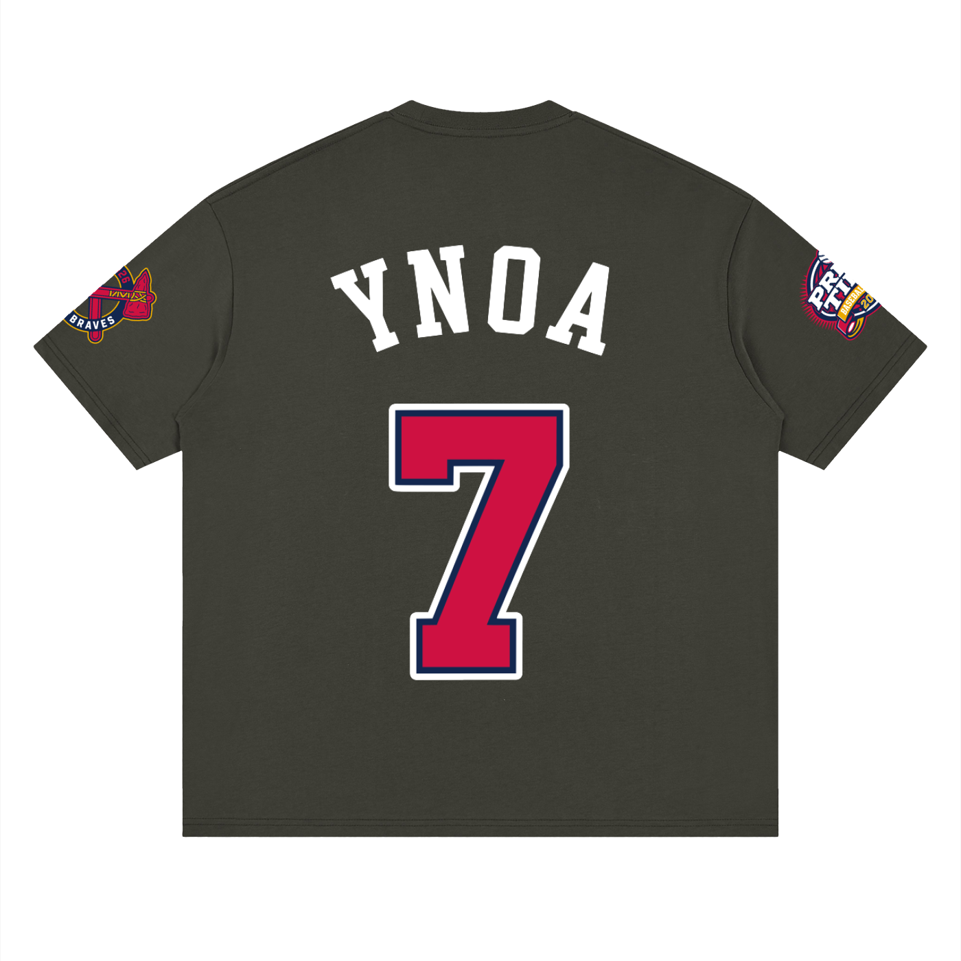 Jonathan Ynoa #7 - Jersey Braves