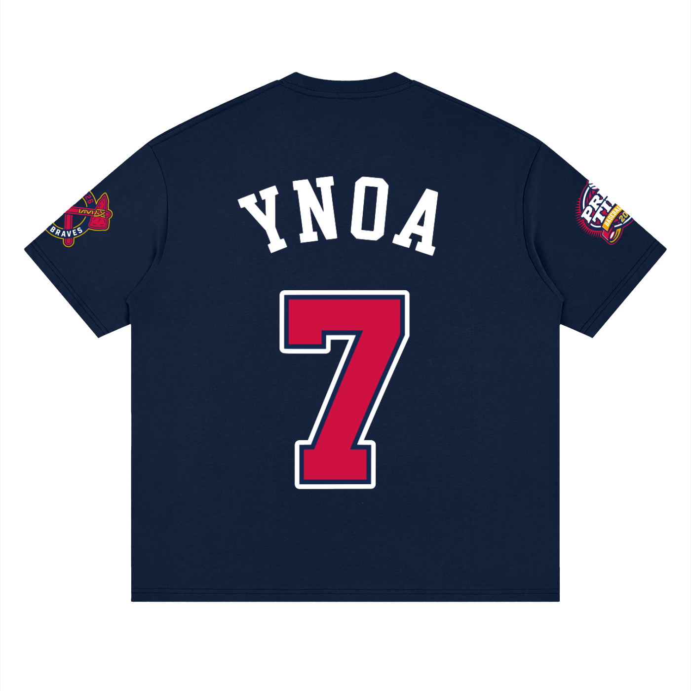Jonathan Ynoa #7 - Jersey Braves
